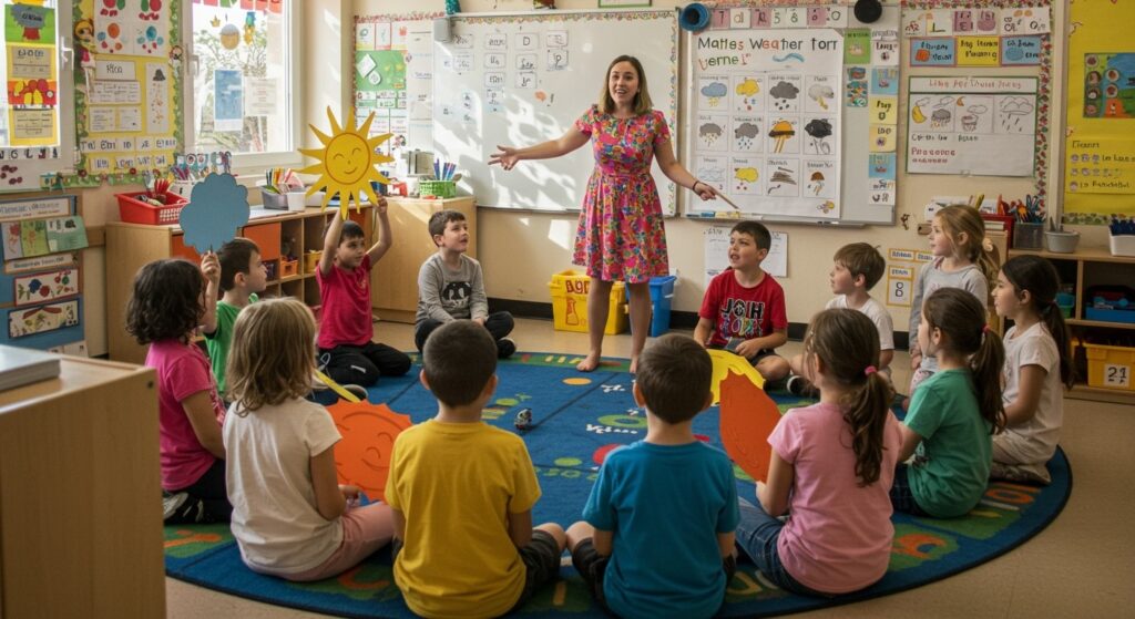 what do kids learn in kindergarten