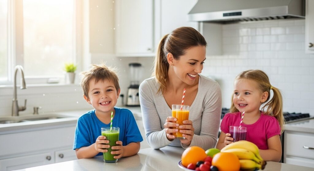 Smoothie Recipes for Kids That Mine Actually Finish