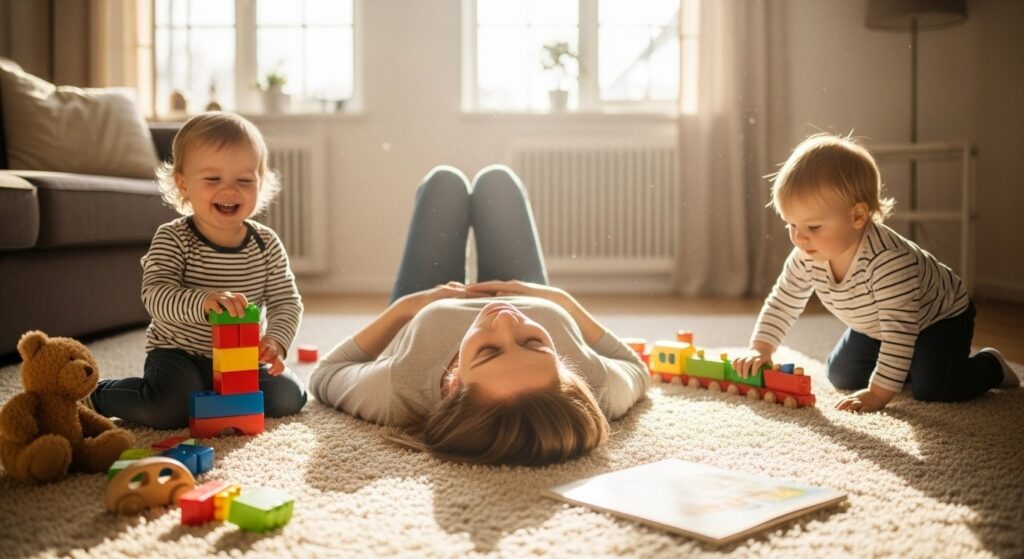 Horizontal Parenting: The Hack That Saved My Sanity