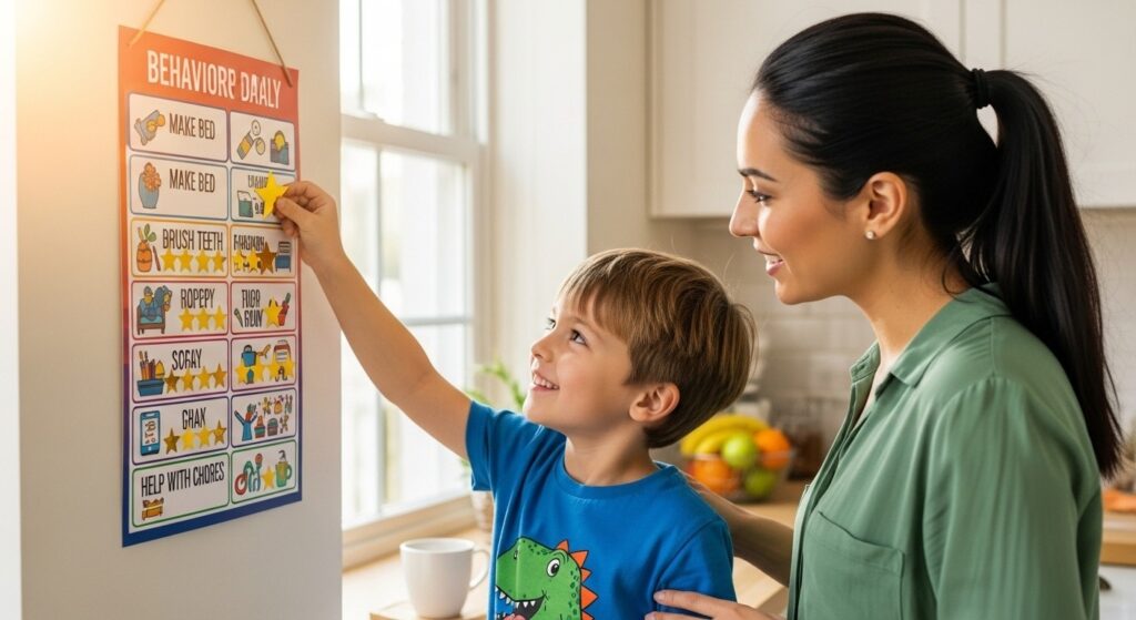 Behavior Chart for Kids (That Actually Works!) behavior chart for kids