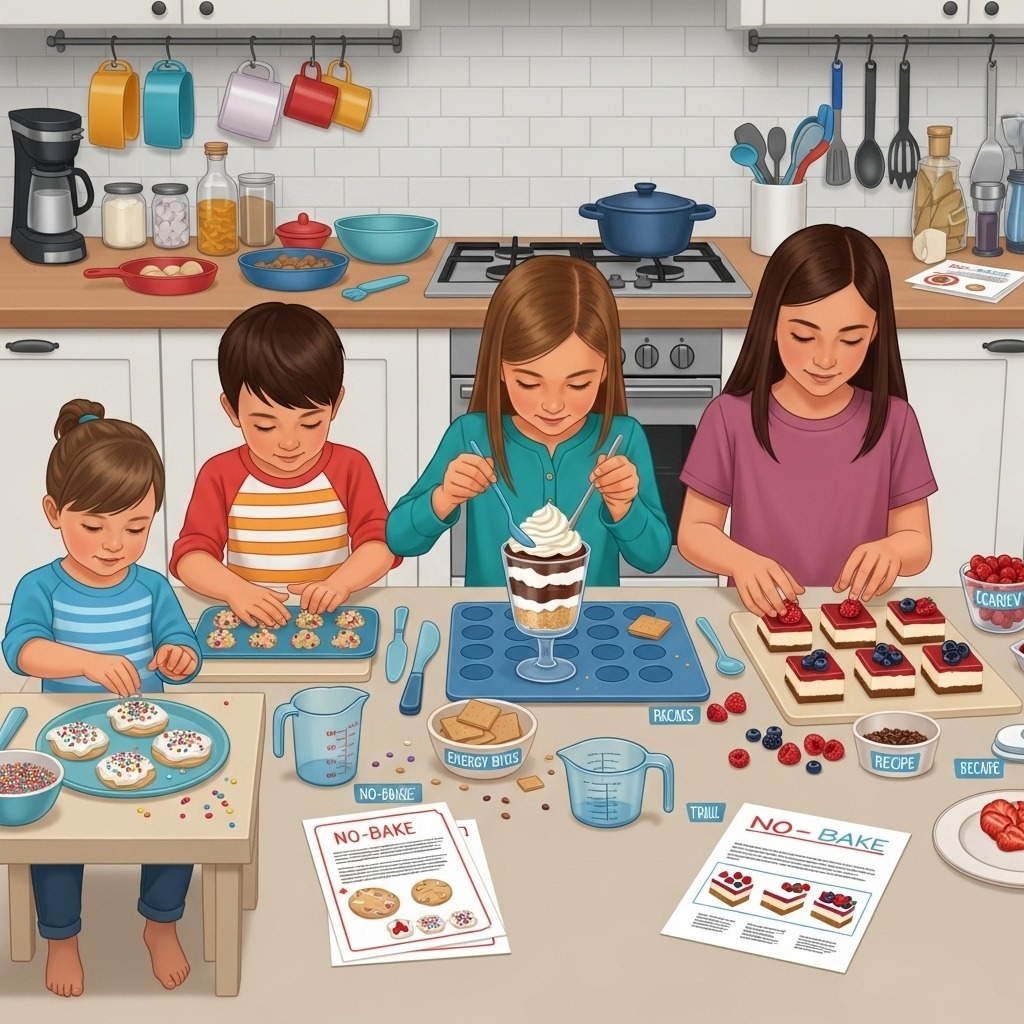 Easy No-Bake Recipes for Kids (That Actually Taste Good) image